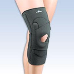 FLA Orthopedics Inc. :: Safe-T-Sport® Lateral Knee Stabilizer with "J" Shaped Buttress Series 37-250XXX (Right) Series 37-25