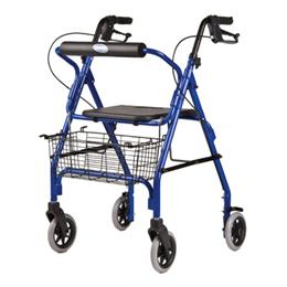 Invacare :: Blue Adult Rollator w/Basket