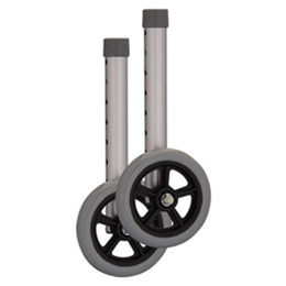Nova Medical Products :: 5" Wheels for 1" Folding Walker