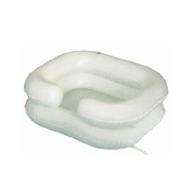 Deluxe Inflatable Bed Shampoo-er :: Making life easier when you cannot leave the bed. The basin is m