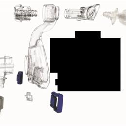 ResMed :: Mirage Activa™ LT nasal mask complete frame assembly, small – no cushion, no headgear