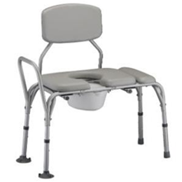 Nova Medical Products :: Padded Transfer Bench w/ Commode Cut-Out