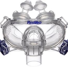 ResMed :: Mirage Liberty™ full face mask frame system with small cushion and small pillows – no headgear