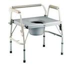 Bariatric Drop-Arm Commode :: Features and Benefits
   