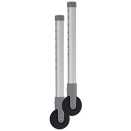 Nova Medical Products :: 3" Wheels with Extra Tall Shaft for 1" Folding Walkers
