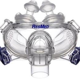 ResMed :: Mirage Liberty™ full face mask frame system with large cushion and medium pillows– no headgear