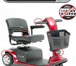Pride Mobility Scooter Victory&#174; 9 :: 
    9 inch wheels and compa