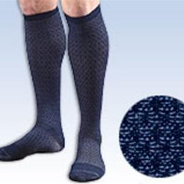 FLA Orthopedics Inc. :: Activa® Men's Patterned Casual Socks 15-20 mm Hg Series H24 (Herringbone Pattern)