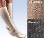 Activa&#174; Women&#39;s Patterned Dress Socks 15-20 mm Hg Series H27 (Small Diamond Pattern) Series H28 (Cr :: Help to prevent and relieve leg fatigue and heaviness, ankle and