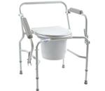 Invacare Drop-Arm Commode :: The Invacare Drop Arm Commode is designed to help accommodate tr