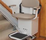 SL350 Stair Lift :: The SL350DC model takes the Harmar Indoor Stair Lift one step fu