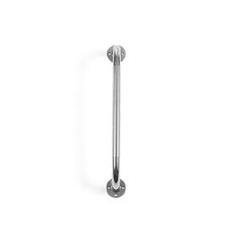 Invacare :: Knurled Chrome Grab Bar - 18"