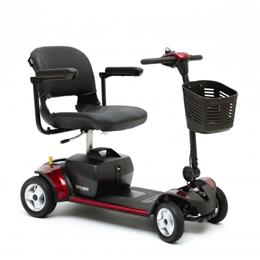 Go-Go Elite Traveller® Plus 4-Wheeled Scooter :: Features &amp; Benefits
    Delta ti