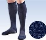 Activa&#174; Men&#39;s Patterned Casual Socks 15-20 mm Hg Series H24 (Herringbone Pattern) :: Help to prevent and relieve leg fatigue and heaviness, ankle and